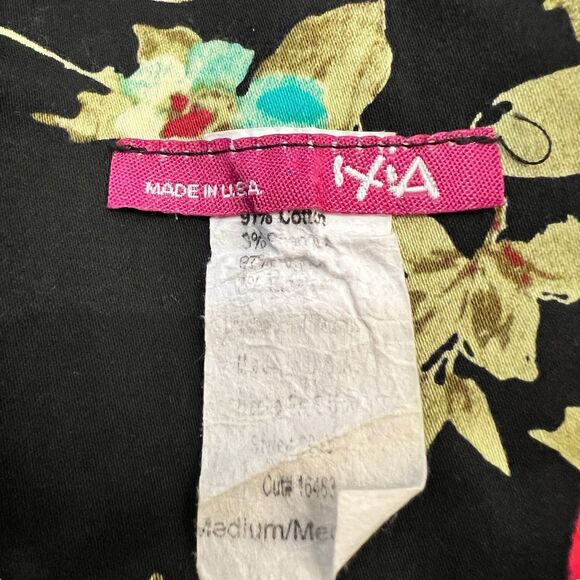 Vintage Ixia Dress M Floral Bloomcore Pin Up 50s Housewife Retro Rockabilly 60s - Picture 6 of 10